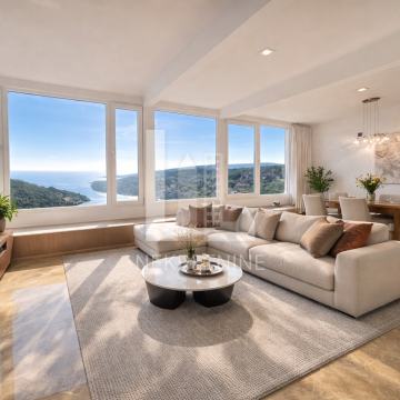 DUGA UVALA – penthouse s krovnom terasom i otvorenim pogledom na more