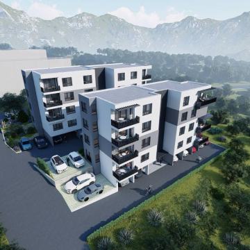 Dvosoban stan (62,25m2) s pogledom na more, Makarska!