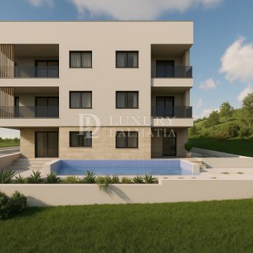 Dvosobni stan - Podstrana - pogled na more - Projekt Mario