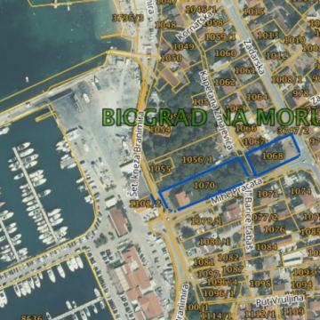 Građevinsko zemljište, Biograd na Moru, 3363 m2