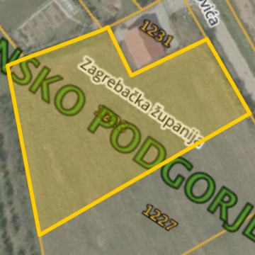 Građevinsko zemljište, Bukovje Bistransko, 1552 m2