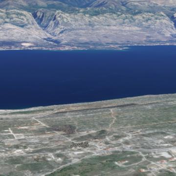 Građevinsko zemljište, Jovići, 780 m2 - Pogled na more!!