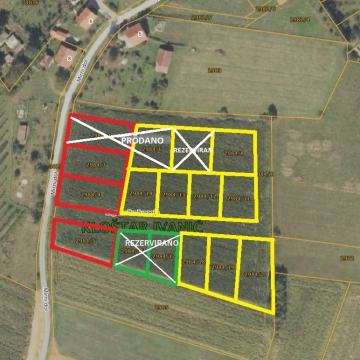 Građevinska zemljišta, Kloštar Ivanić, 886 m2