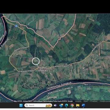 Građevinsko zemljište, Lijevo Sredičko, 830 m2