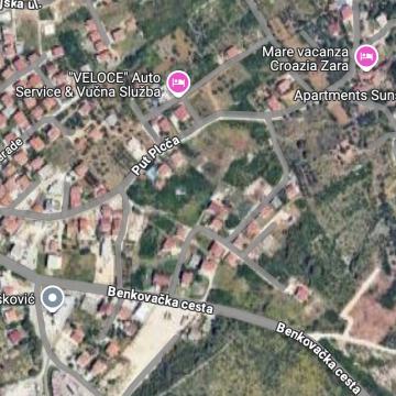 Građevinsko zemljište, Ploče Zadar, 726 m2