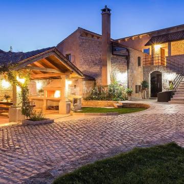 ISTRA, SV. PETAR U ŠUMI - Villa s bazenom i konobom