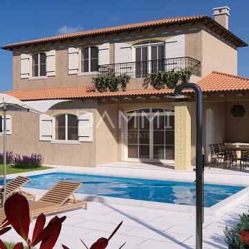 ISTRA, ŽMINJ - Mediteranska kuća s bazenom