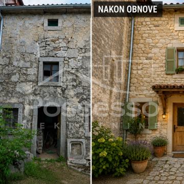 Kuća u nizu u srcu Istre – prilika za obnovu!
