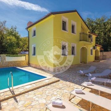Bribir, Samostojeća kuća sa bazenom, 110m2