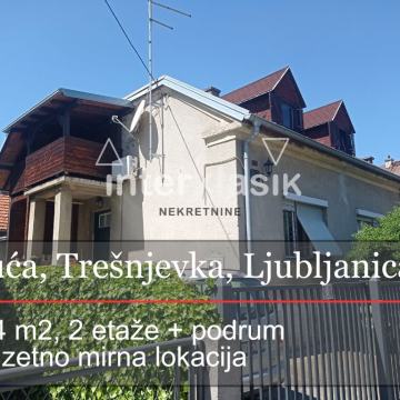 Prodaja, kuća, Trešnjevka, Ljubljanica, 2 etaže i podrum