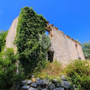 Labin, Rabac, kuća za adaptaciju sa pogledom na more