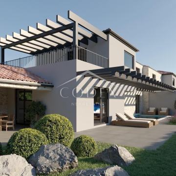 Ližnjan - prodaja dvojne ville s bazenom