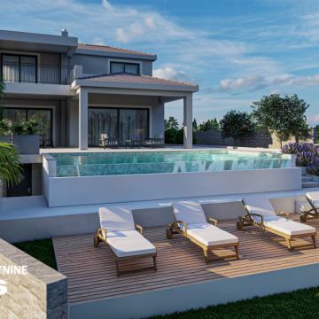 Luksuzna mediteranska villa: Debeljak, 298 m2 - Pogled na more!
