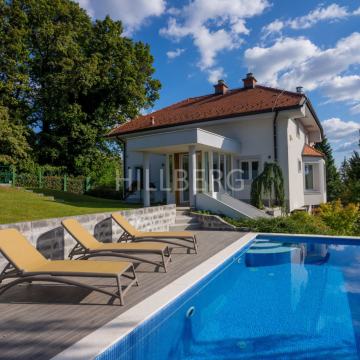 LUKSUZNA VILA S BAZENOM, VRTOM I PANORAMSKIM POGLEDOM
