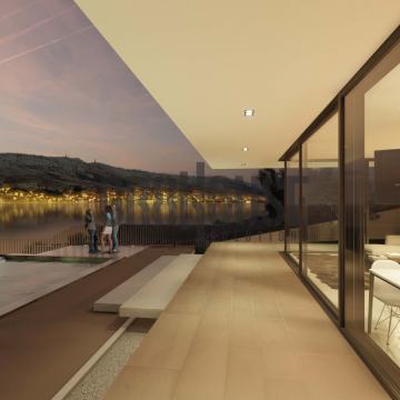 Luksuzna vila s pogledom na grad Pag, prvi red do mora