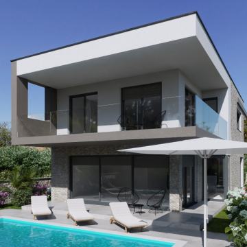 Luksuzna Villa: Murter, prvi red do mora, pogled