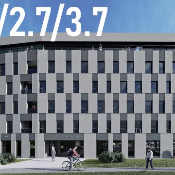 Market Centar Zaprešić: Stan S1.7/2.7/3.7, 99.30 m2, novogradnja