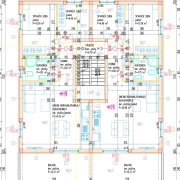 Moderan stan u novogradnji, 500m od centra Trogira