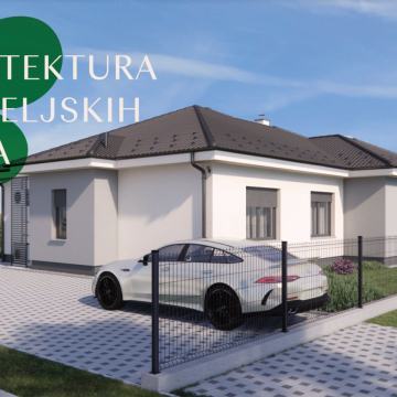 Moderna NISKOENERGETSKA samostojeća kuća od 151.4 m2 sa dvorištem