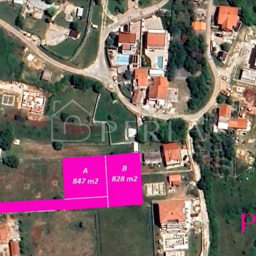 MURVICA DONJA - građevinsko zemljište od 828 m2!