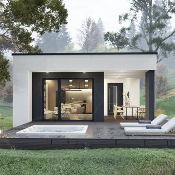 Niskoenergetska montažna kuća Rene