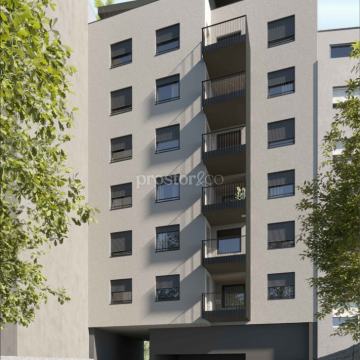 Novogradnja, dvoetažni stan sa terasama 73m²