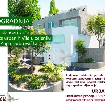 NOVOGRADNJA kompleks urbanih vila u zelenilu - stanovi i kuće
