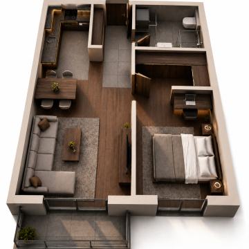 NOVOGRADNJA – STAN TIP D, 51,84 m² | RUGVICA | DIREKTNO OD INVESTITORA