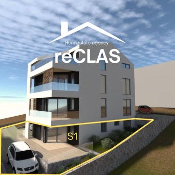 Novogradnja - Trogir - 3 sobe - 76m2 - terasa 34m2 - Vrt 50m2 - S1