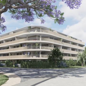 NOVOGRADNJA U UMAGU- STANOVI NA 2.KATU S BALKONIMA