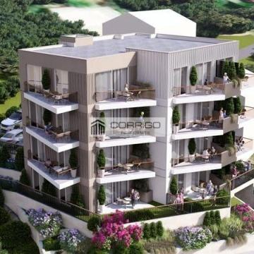 Podgora, jednosoban stan u novogradnji s pogledom na more 48 m2