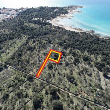 Zemljište u T zoni, Novalja, 1080 m2, iznad plaže Babe