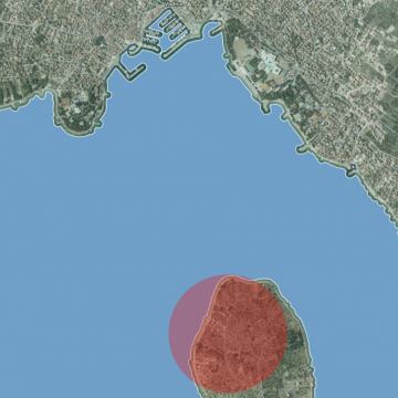 Poljoprivredno zemljište, Prvić Šepurine, 3890 m2