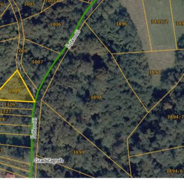 Poljoprivredno zemljište, Zagreb (Vidovec), 450 m2, povoljno!