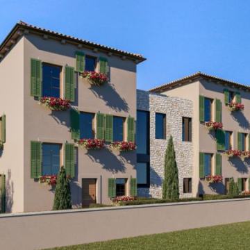 Poreč Townhouses - kuća u nizu, 137.00 m2 + 170 m2 vrt, novogradnja