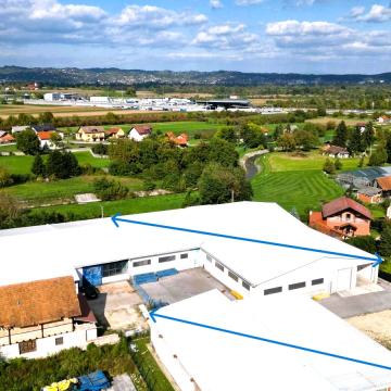 Poslovni prostor: Bregana ( Samobor ), skladišni/radiona, 1798 m2