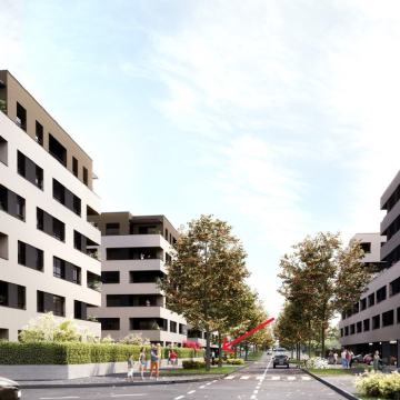 Poslovni prostor: Zagreb (Blato), ulični lokal, 170 m2 - ROH-BAU