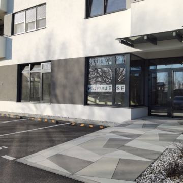 Poslovni prostor ZG (kod Arene) 336.23m2 (376,58 m2 bruto) +7parkinga