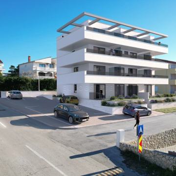 Povljana: NOV 3-sobni ap., 1.kat + PM, ukupno 80,64 m2, bez provizije