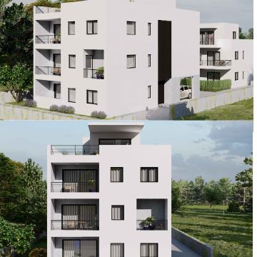 POVOLJNO! Dvoetažni Lux.stan u gradnji 110m2, Roh,-Bau 200.000E !Fixno