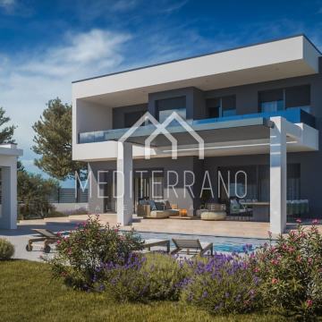 Kuća za odmor u blizini NP Krka – bazen, 4 spavaće sobe