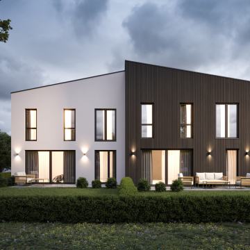 ZELENE KUČE! Objekt u nizu ukupne 130.309 m2 sa vlastitim dvorištem!