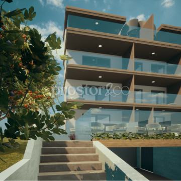 Primošten novogradnja, dvosoban stan 74 m² s bazenom