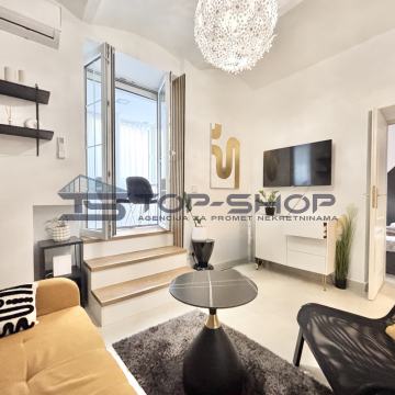 Centar, odličannovouređen stan u razizemlju površine 29 m2