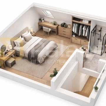 Renovirani dvoetažni stan S4 u manjoj zgradi: Šibenik-centar, 70 m2