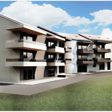 STAMBENA ZGRADA U IZGRADNJI, BLIZINA MORA, NA ULAZU U VALBANDON