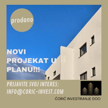 Garsonjera:  25,91 koeficient, novogradnja