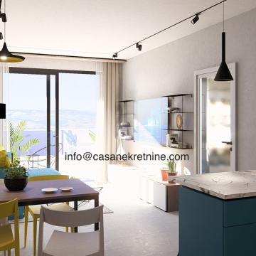 Stan: Dugi Rat, novi projekt u izgradnji, 2s s pogledom, 58.50 m2