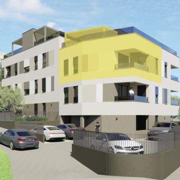 STAN II KAT S KROVNOM TERASOM, NOVOGRADNJA, BEZ PROVIZIJE!!!!