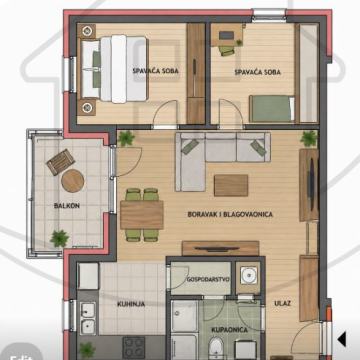 STAN,PRODAJA,NOVOGRADNJA,STENJEVEC,59 M2,3-SOBAN